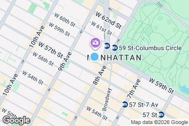 Map image of the property - 312 W 58th St
