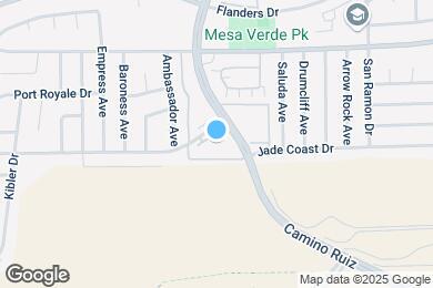 Map image of the property - 10170 Camino Ruiz