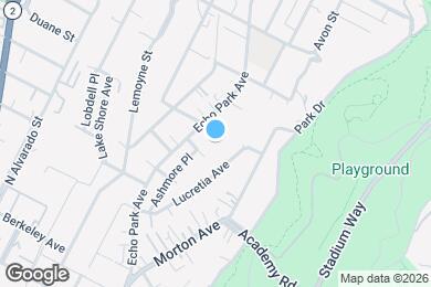 Map image of the property - 1550 Avalon St