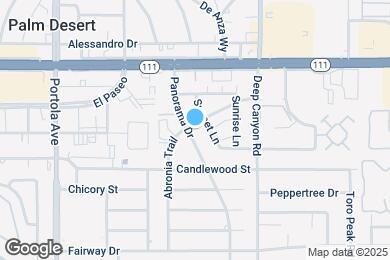 Map image of the property - 45380 Panorama Dr