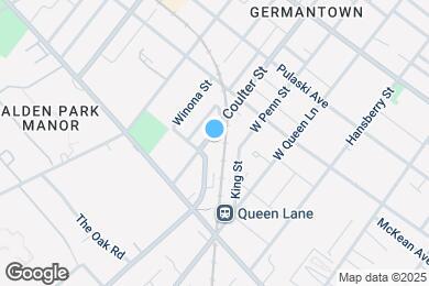 Map image of the property - 422 W Coulter St