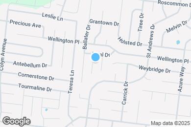 Map image of the property - 1515 Clifdon Ct