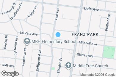 Map image of the property - 7063 Mitchell Ave