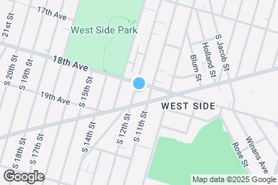 Map image of the property - 628 S 12th St