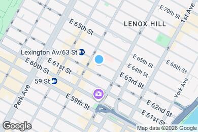 Map image of the property - 212 E 63rd St