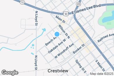 Map image of the property - 398 N Spring St