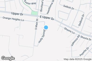 Map image of the property - 3813 Holly Springs Dr