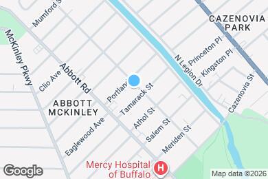 Map image of the property - 307 Cumberland Ave