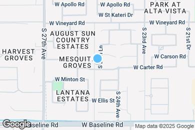 Map image of the property - 7120 S 24th Ln