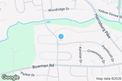 Map image of the property - 1425 Pennscott Dr