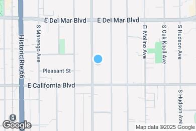 Map image of the property - Los Robles Apartments