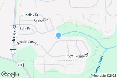 Map image of the property - 2469 Royal Pointe Dr