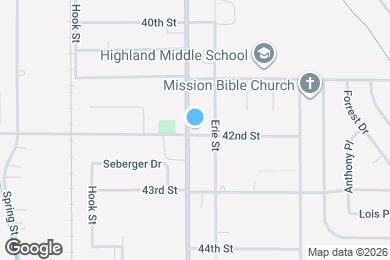 Map image of the property - 9351 Kennedy Ave