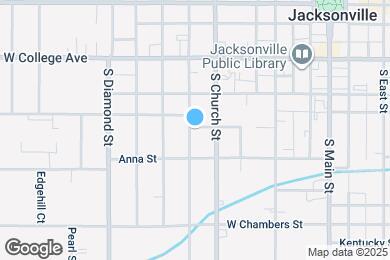 Map image of the property - 500 S Fayette St