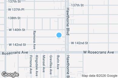 Map image of the property - 4438 W 141st St