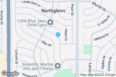Map image of the property - 10831 Blue Jay Ln