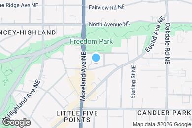 Map image of the property - 1206 Mansfield Ave NE