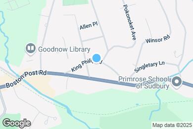 Map image of the property - 33 King Philip Rd