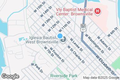 Map image of the property - 1007 W St Charles St