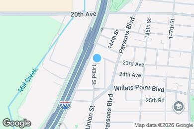 Map image of the property - 23-09 143rd St