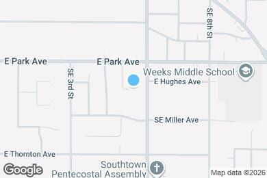 Map image of the property - 3327 SE 4th Ct