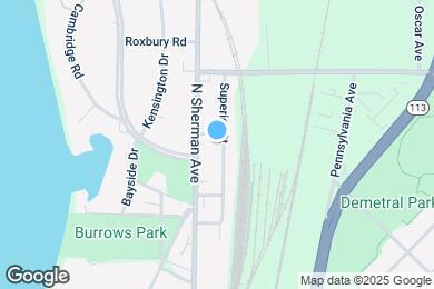 Map image of the property - 2348 Superior St