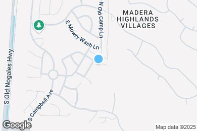 Map image of the property - 1110 E Mt Shibell Dr