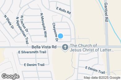 Map image of the property - 1398 E Mayfield Dr