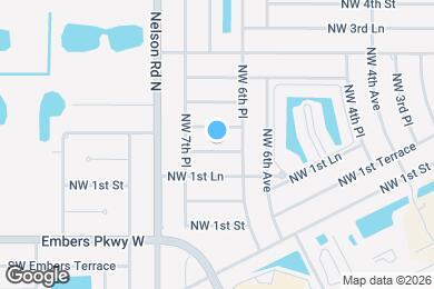 Map image of the property - 627 NW 2nd St