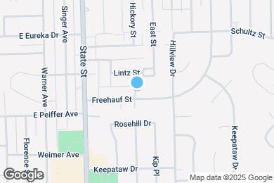 Map image of the property - 317 Freehauf St