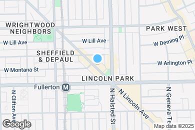 Map image of the property - 2445 N Lincoln Ave