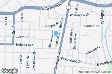 Map image of the property - 126 Parkhill St