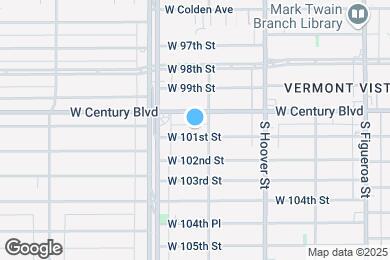 Map image of the property - 817 W 101st St