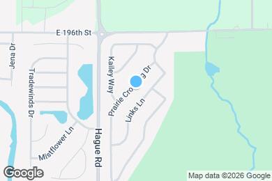 Map image of the property - 19446 Prairie Crossing Dr