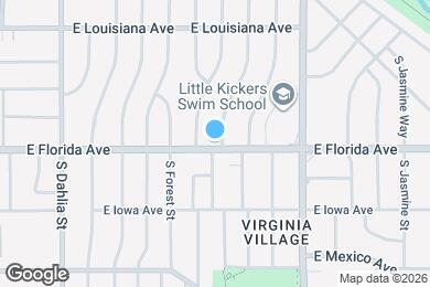 Map image of the property - 1495 S Grape St