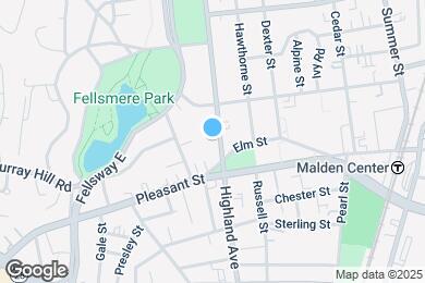 Map image of the property - 452 Highland Ave