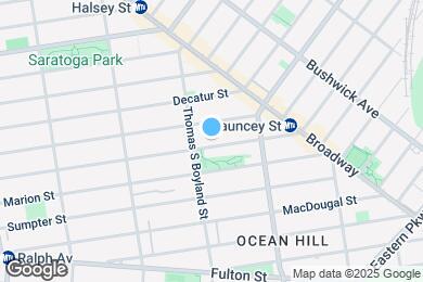 Map image of the property - 525 Chauncey St