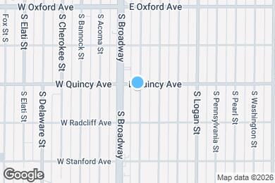 Map image of the property - 4301 S Lincoln St