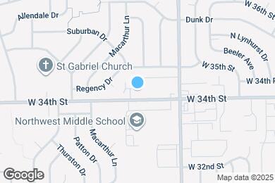 Map image of the property - The Meadows Apartment Homes
