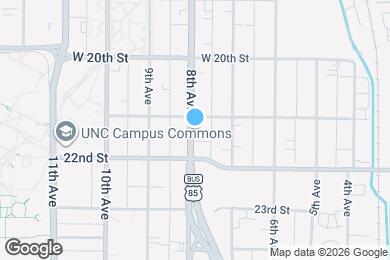 Map image of the property - 2108 8th Ave