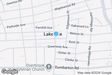Map image of the property - 2416 Irisdale Ave