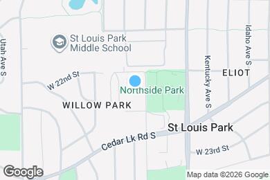 Map image of the property - 2200 Nevada Ave
