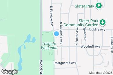 Map image of the property - 1228 N Fairview Ave
