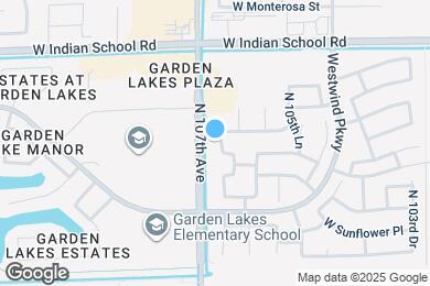Map image of the property - 3732 N 106th Ln