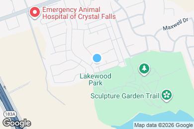 Map image of the property - 2553 Pecan Island Dr