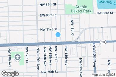Map image of the property - 7941 NW 14th Pl