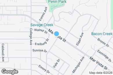 Map image of the property - 13964 Mar Vista St