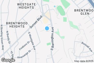 Map image of the property - 289 S Barrington Ave