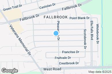 Map image of the property - 1107 Progreso Dr