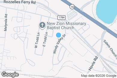 Map image of the property - 5511 Windy Valley Dr